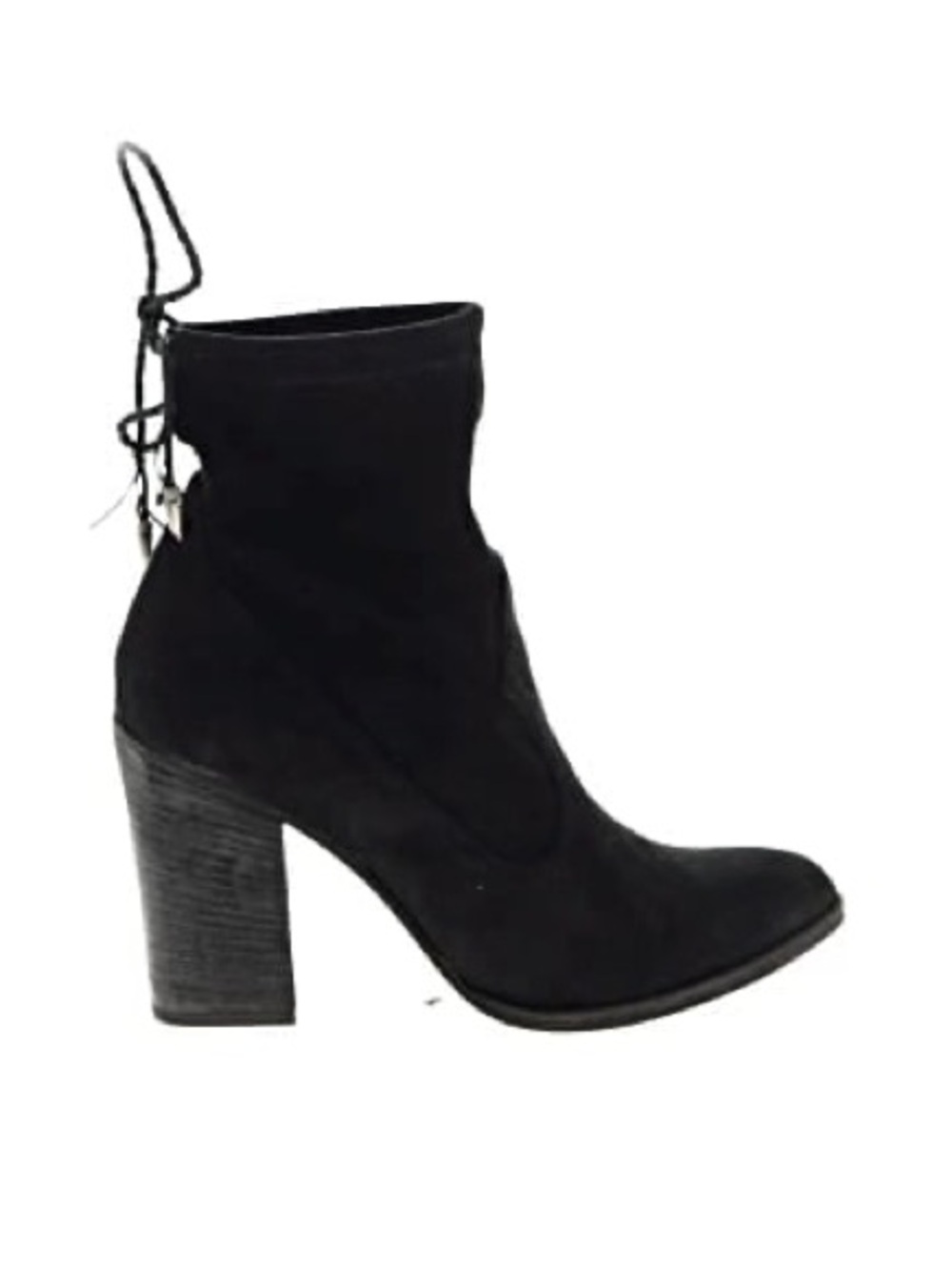 Dolce Vita Casee Black Faux Suede Western Booties – Size 10 🖤🤠